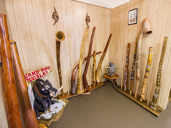 Current selection of Oddgeridoos and Didgeridoos - New England Woodturning Supplies.