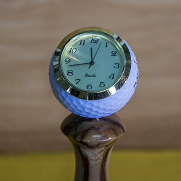 NEWTS Golfers Clock - New England Woodturning Supplies