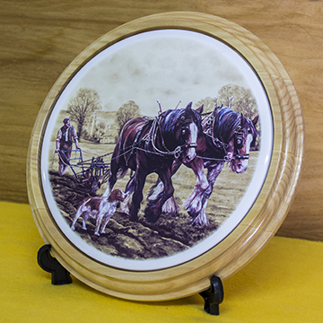 Working Horses Tea Pot Stand & Display Stand. 