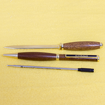 NEWTS Pen and Letter Opener Set - New England Woodturning Supplies