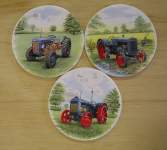 Set of three Tractors