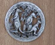 Pot Pourri Lid - Kangaroo