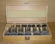 Sixteen Piece Sawtooth Bit Set (Metric)