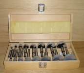 Sixteen Piece Sawtooth Bit Set (Imperial)