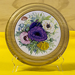 Floral Tea Pot Stand
