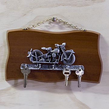 Vintage Harley Davidson key Hanger