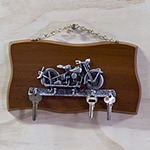 Vintage Harley Davidson key Hanger