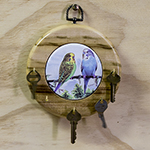 Budgies Key Hanger