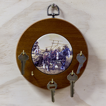 Heavy Horses Key Hanger
