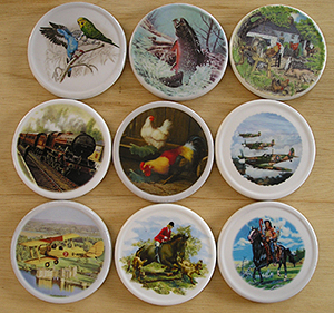 ceramic coasters $5.50